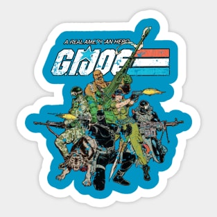 The Real American Heroes Sticker